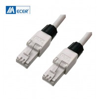 Connecteur rj45 sans outil MECER pack de 2 pièces Connecteur rj45 sans outil MECER pack de 2 pièces