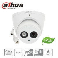 Dahua IPC-HDW4431EM-ASE Caméra 4 mp avec micro IP Poe dôme infrarouge 50m Dahua IPC-HDW4431EM-ASE Caméra 4 mp avec micro IP Poe dôme infrarouge 50m