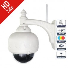 Caméra ip motorisée extérieur zoom 4X dôme infrarouge - Onvif - Mecer Caméra ip motorisée extérieur zoom 4X dôme infrarouge - Onvif - Mecer