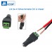Connecteur d'alimentation femelle pour caméra analogique lot de 4 