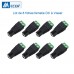 Connecteur d'alimentation femelle pour caméra analogique lot de 4 